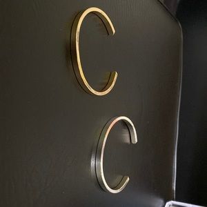 Silver & Gold bracelet set :)